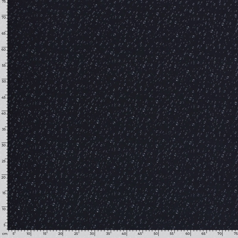 SoftShell fabric 140cm - raindrops