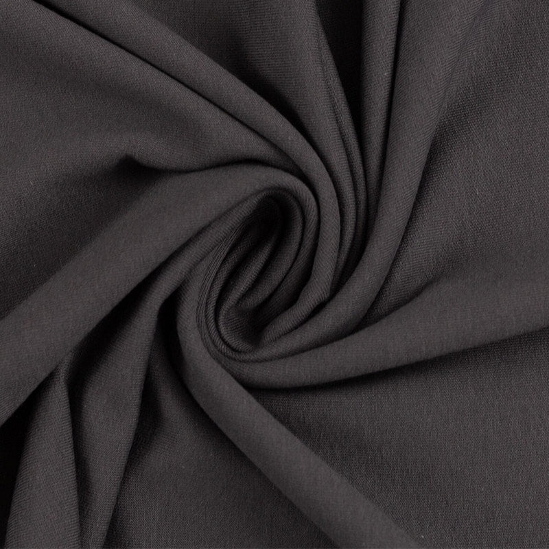 Solid color eyelet knit fabric 155cm | 235g/m²