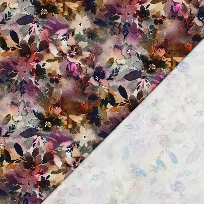 Knitted fabric 150cm | 300g/m² – flowers