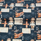 Knitted fabric 150cm | 210-215g/m² – 15 airplane