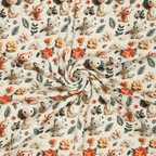 Insulated knit fabric 150cm | 340gr/m² - animals