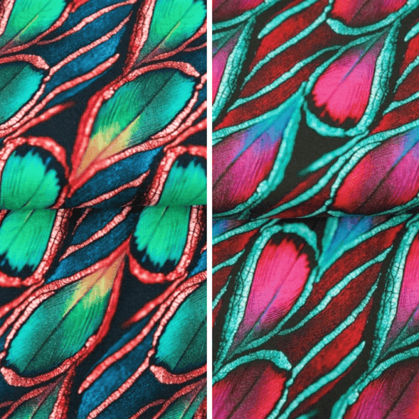 Knitted fabric 150cm | 215g/m² - feathers