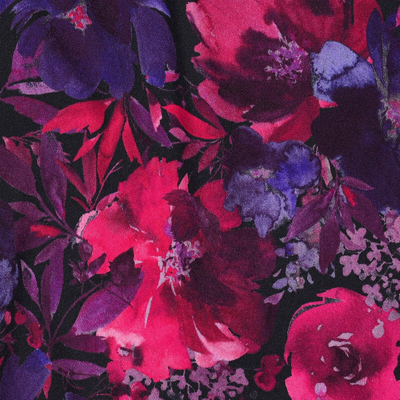 Viscose fabric with elastane 140cm | 180g/m² – bright flowers