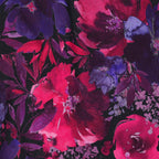 Viscose fabric with elastane 140cm | 180g/m² – bright flowers