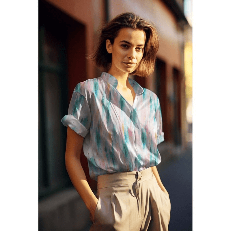 Viscose fabric with lurex thread 140cm | 100g/m²