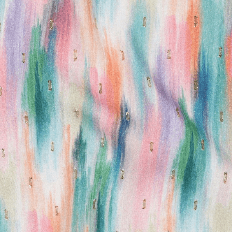 Viscose fabric with lurex thread 140cm | 100g/m²