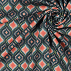 Viscose fabric with elastane 140cm | 180g/m² – geometry