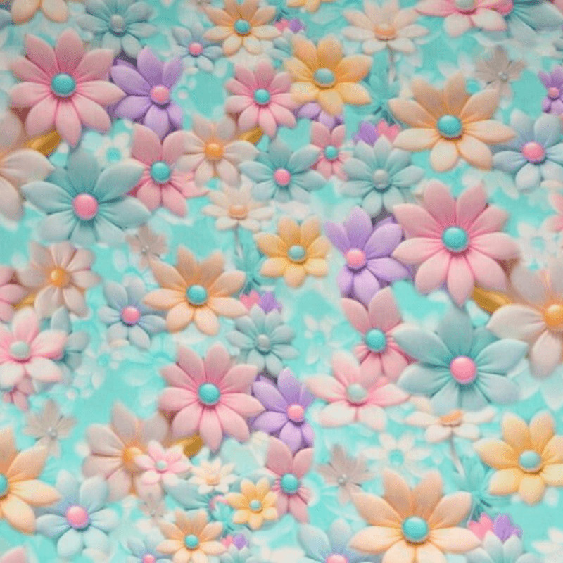 Viskozes audums 150cm | 100g/m² – ziediņi