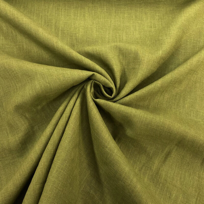 Vienkrāsains mīkstinātais linu audums 140cm | 230g/m²