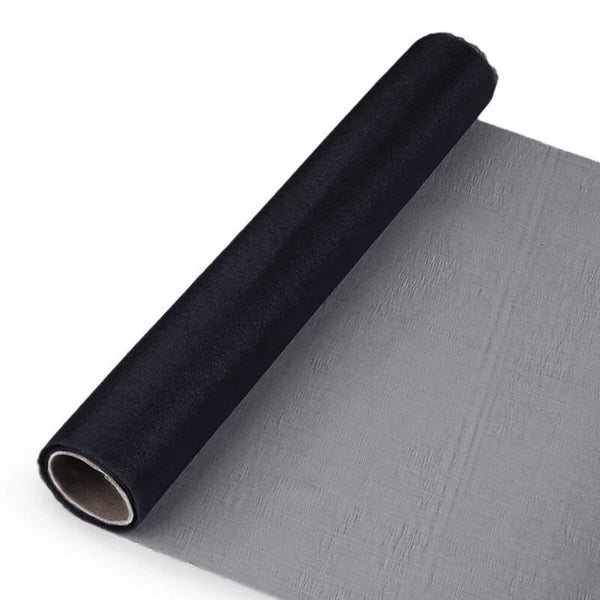 Organzas audums 47cm – melns