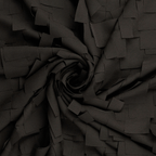 Decorative chiffon fabric 146cm | 405g/m² - black