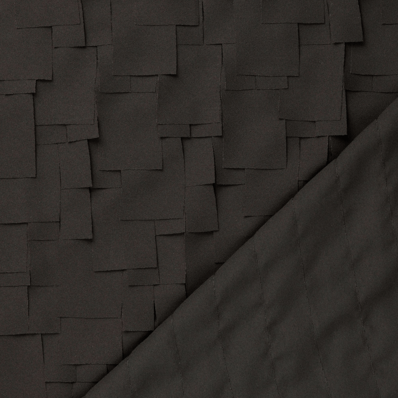 Decorative chiffon fabric 146cm | 405g/m² - black