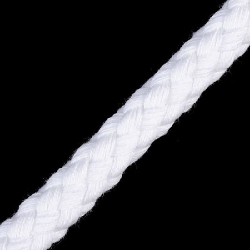 Cotton cord - braided - Ø5.3mm