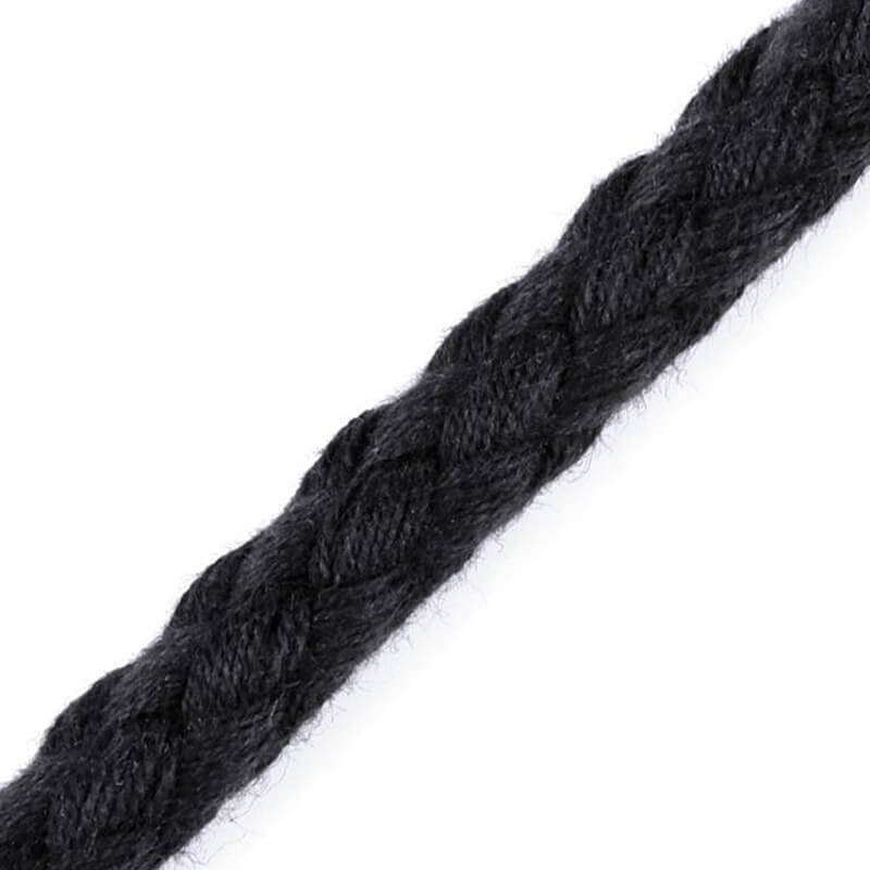 Cotton cord - braided - Ø5.3mm