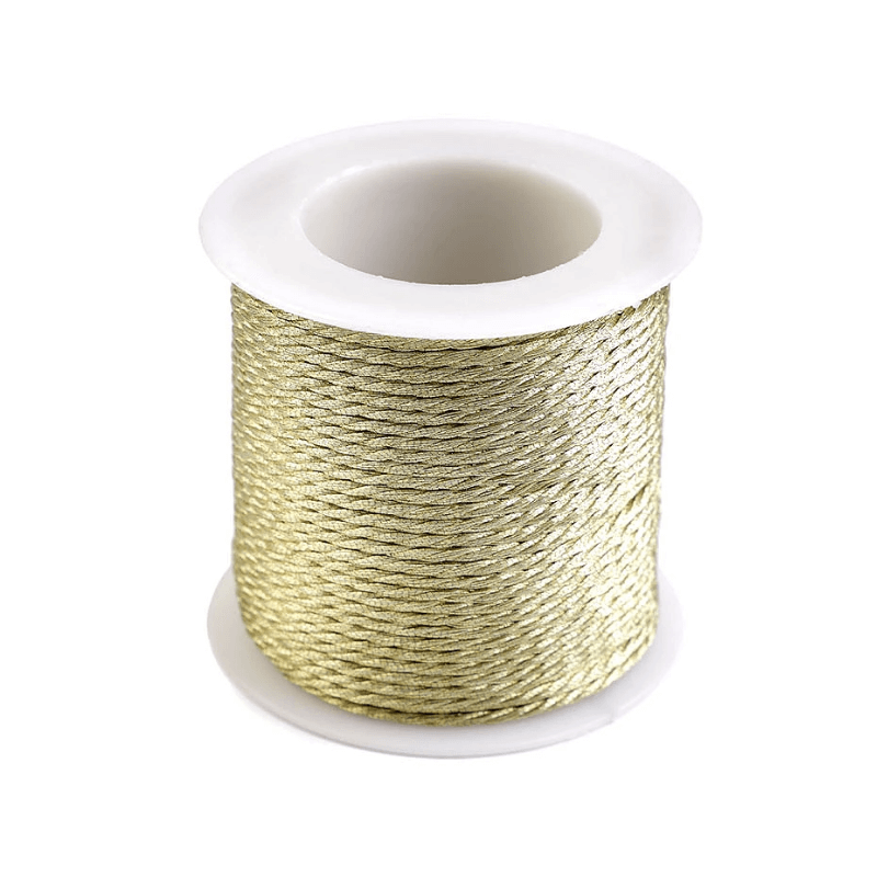 Metallic thread cord Ø1.5mm – gold