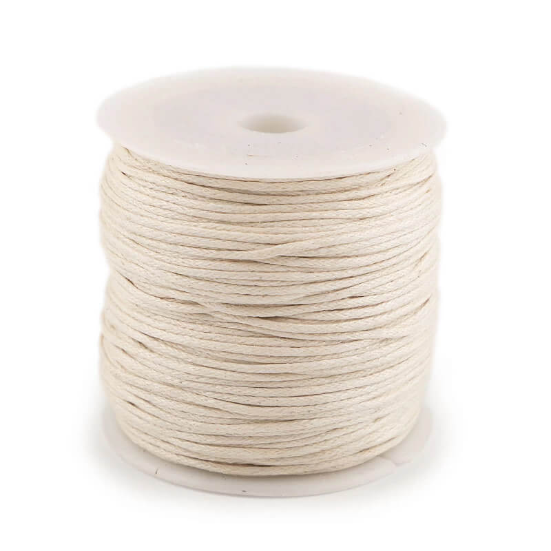 Waxed cotton cord Ø0.8mm