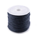 Waxed cotton cord Ø0.8mm