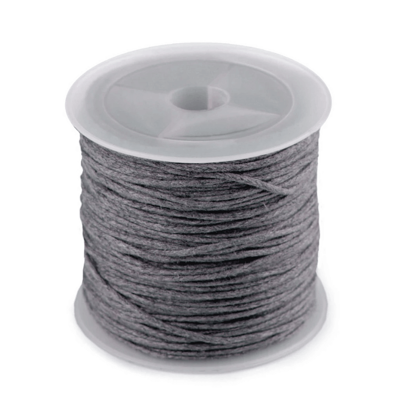 Waxed cotton cord Ø0.8mm