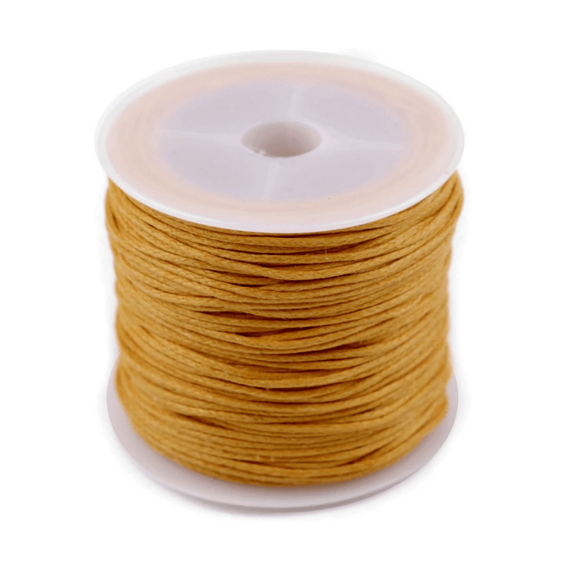 Waxed cotton cord Ø0.8mm