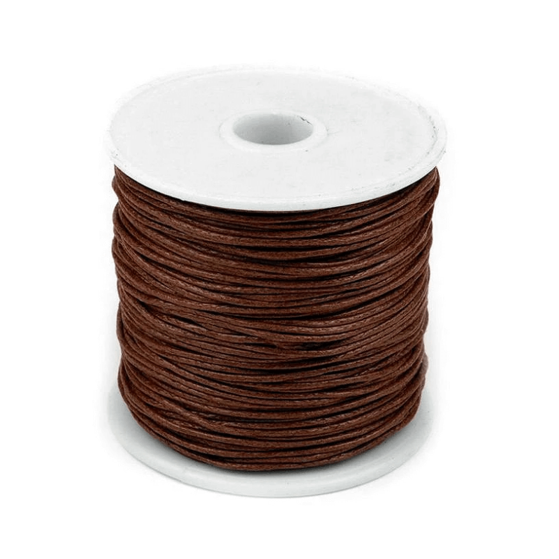 Waxed cotton cord Ø0.8mm