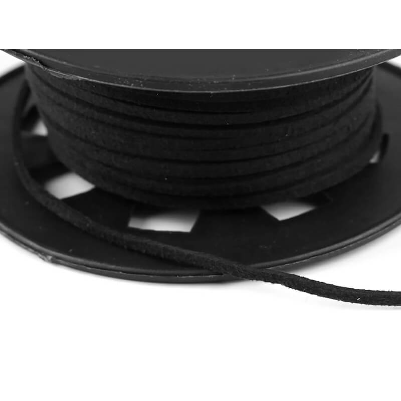 Plakana zamšādas aukla 3mm