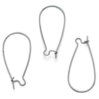 Earring hooks 37x17mm