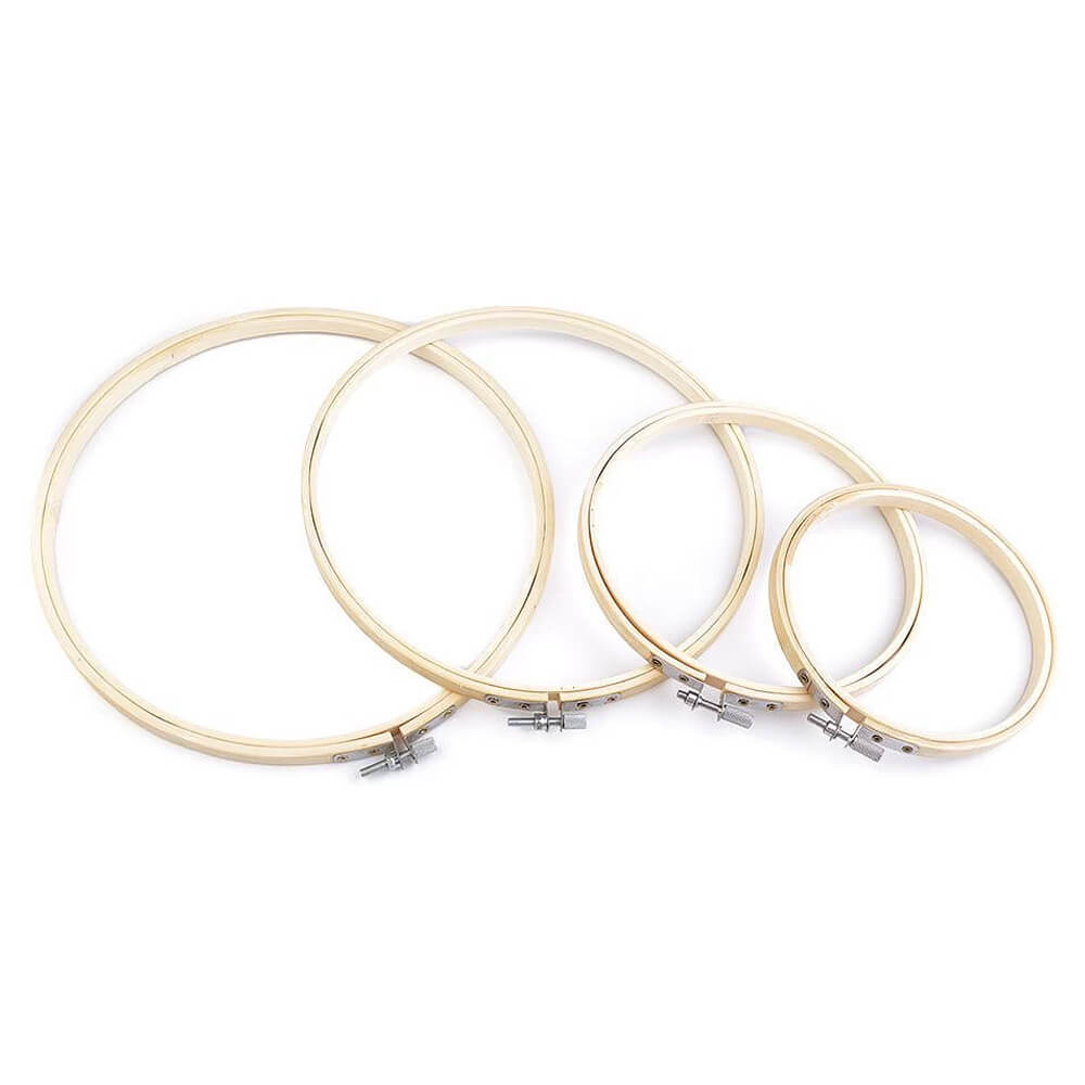 Bambusa riņķi izšūšanai