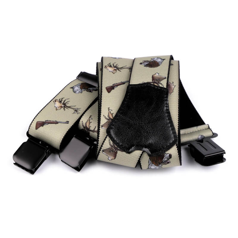 Printed suspenders 120 cm