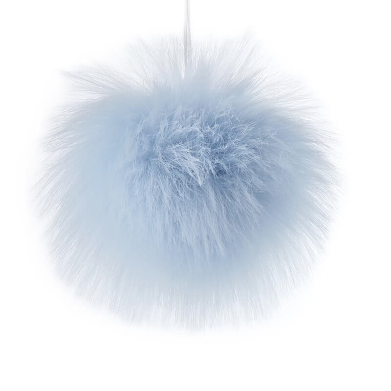 Faux fur ball Ø7-9cm