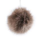Faux fur ball Ø7-9cm