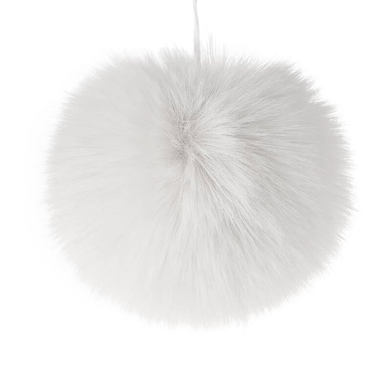 Faux fur ball Ø12cm