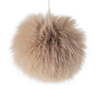 Faux fur ball Ø12cm