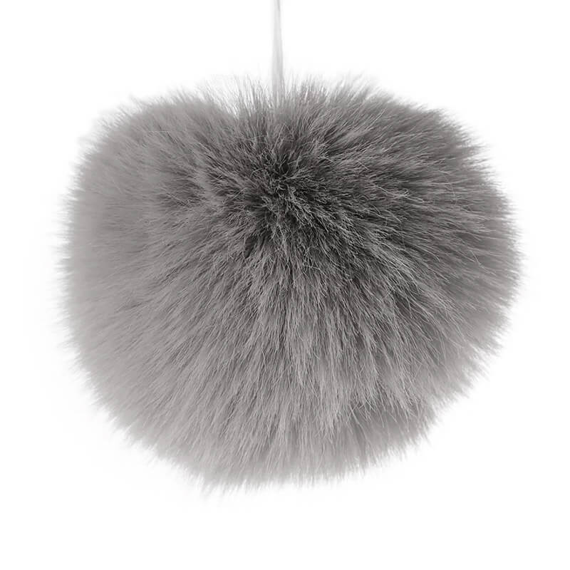 Faux fur ball Ø12cm