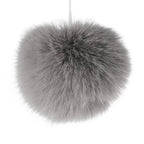 Faux fur ball Ø12cm