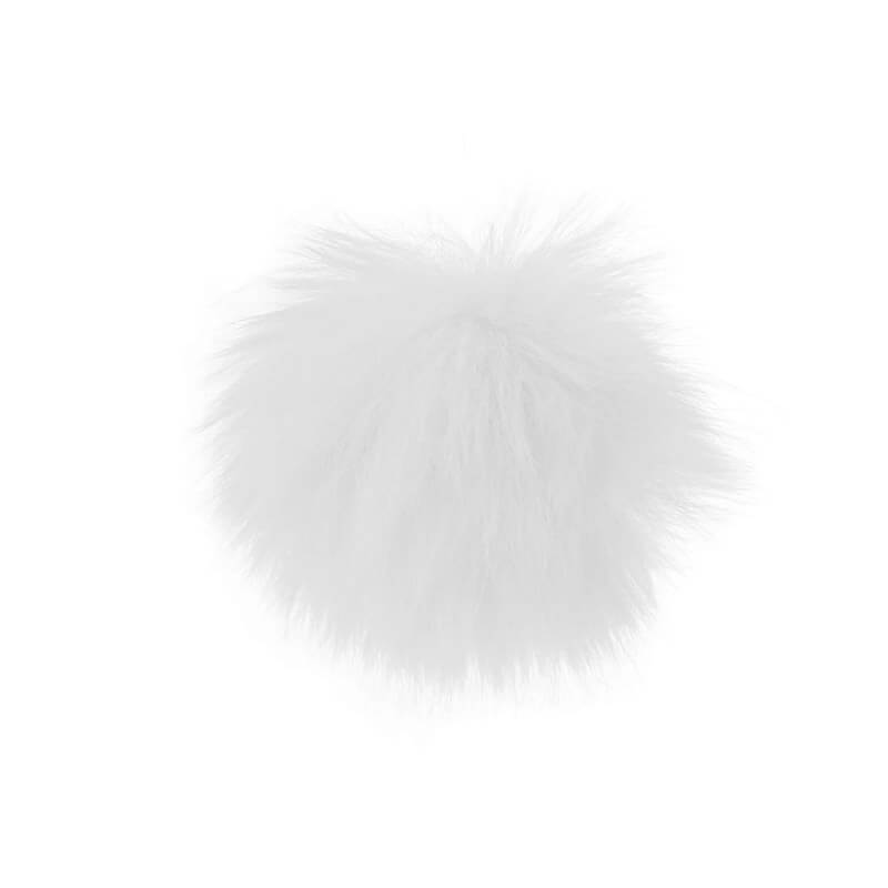 Faux fur ball Ø8cm