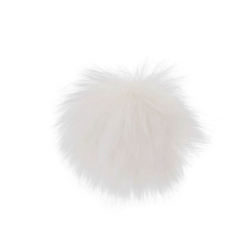 Faux fur ball Ø8cm