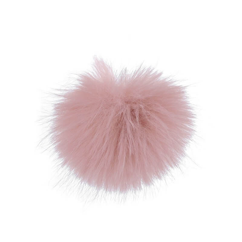 Faux fur ball Ø8cm