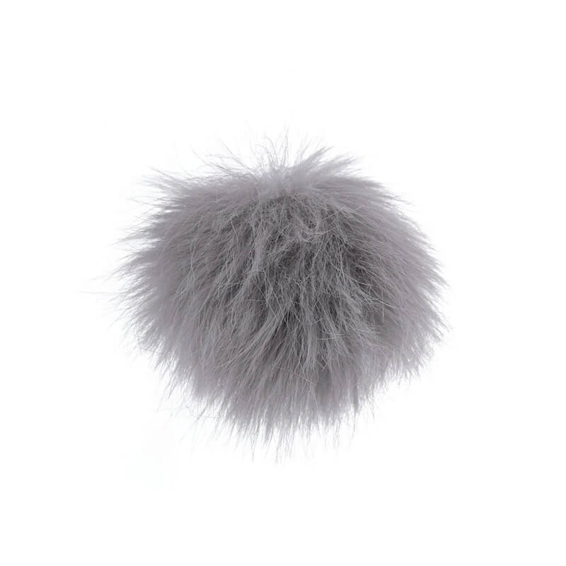 Faux fur ball Ø8cm
