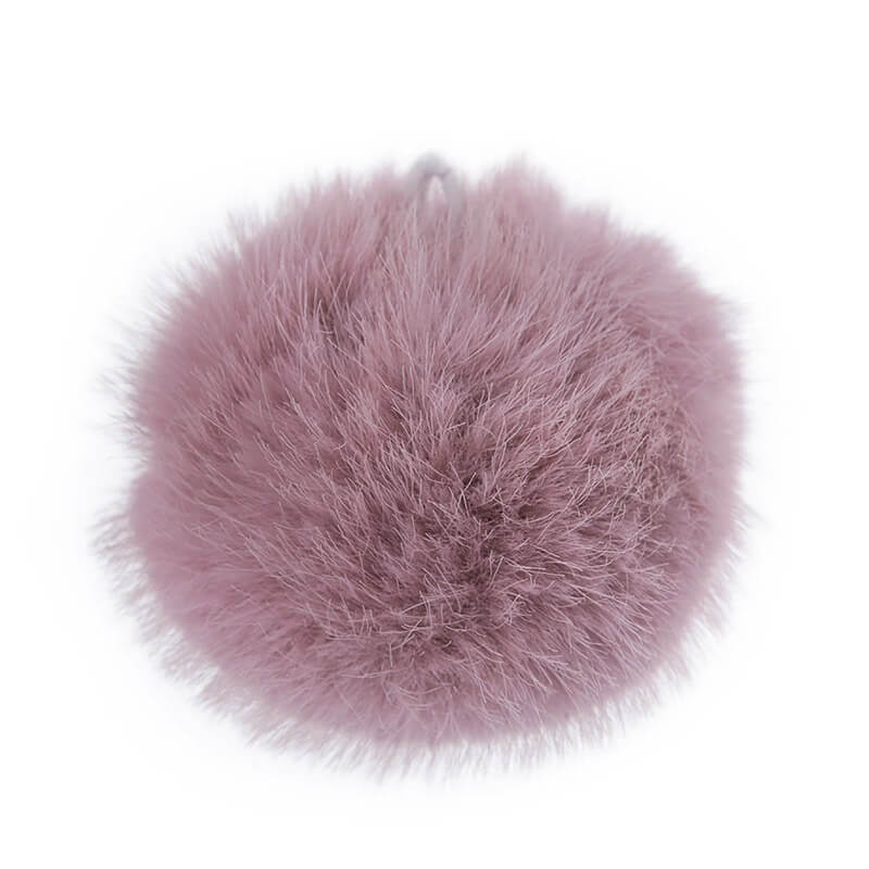 Faux fur ball Ø6cm