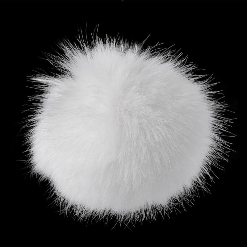 Faux fur ball Ø12-14cm