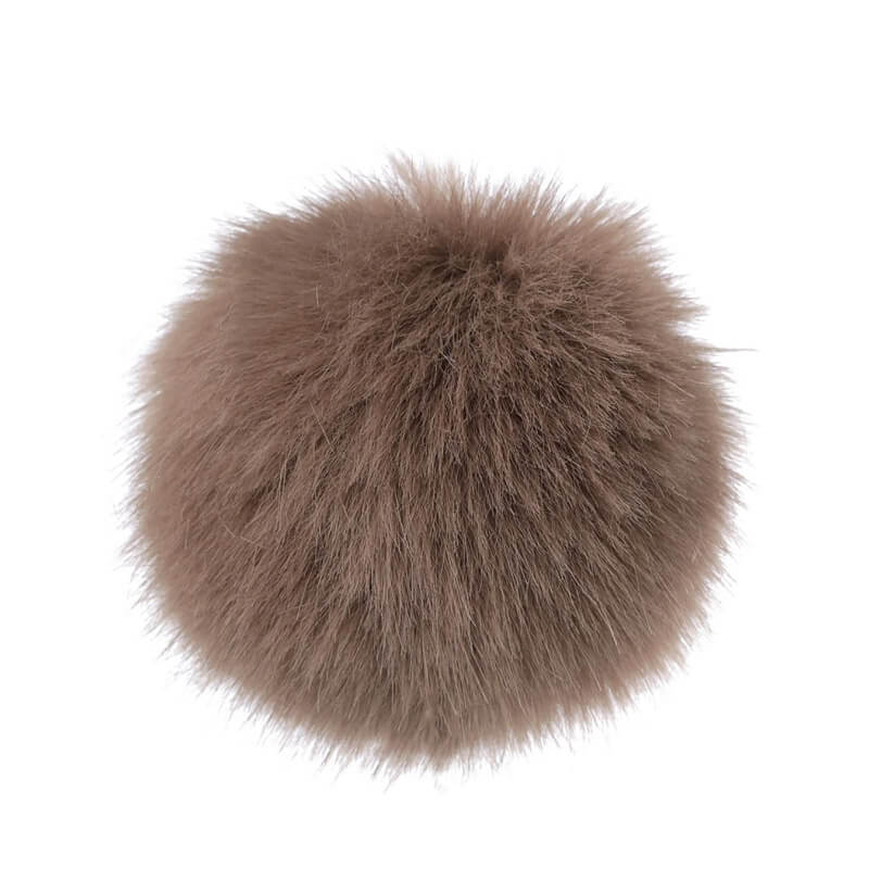 Faux fur ball Ø12-14cm