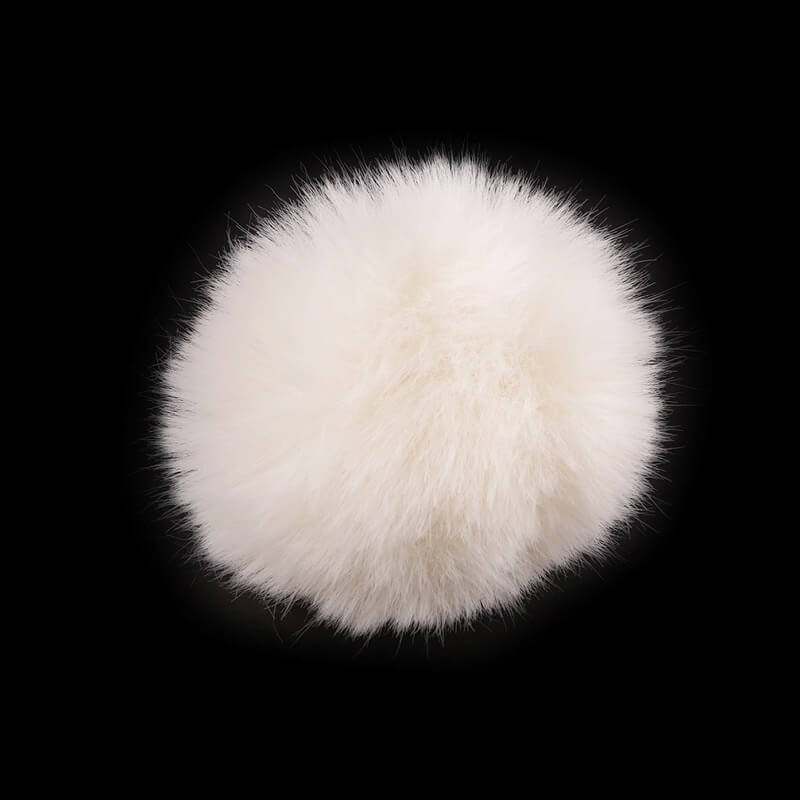 Faux fur ball Ø12-14cm