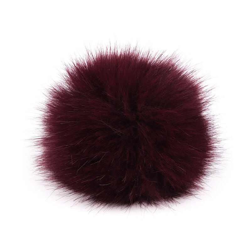 Faux fur ball Ø12-14cm