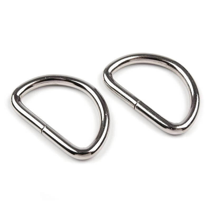 Metal D-ring 23x33mm | 25mm 730177