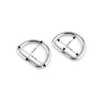 Metal D-ring 12x16mm | 12mm