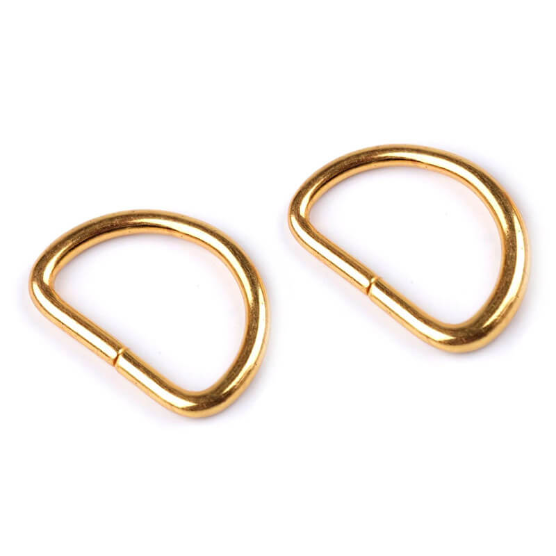 Metal D-ring 12x16mm | 12mm