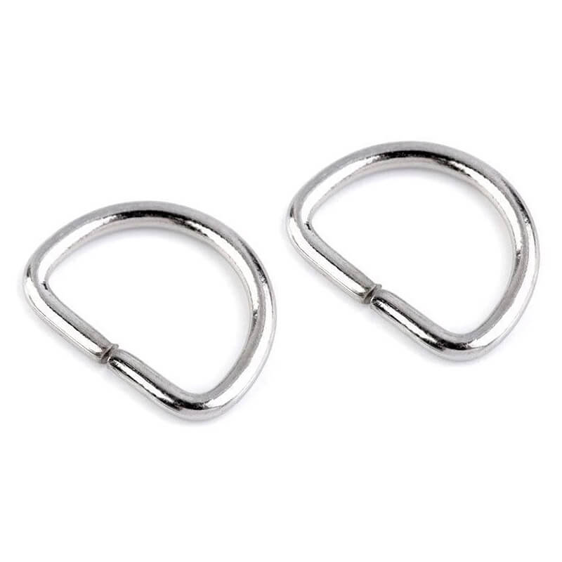 Metal D-ring 19x26mm | 20mm 750706