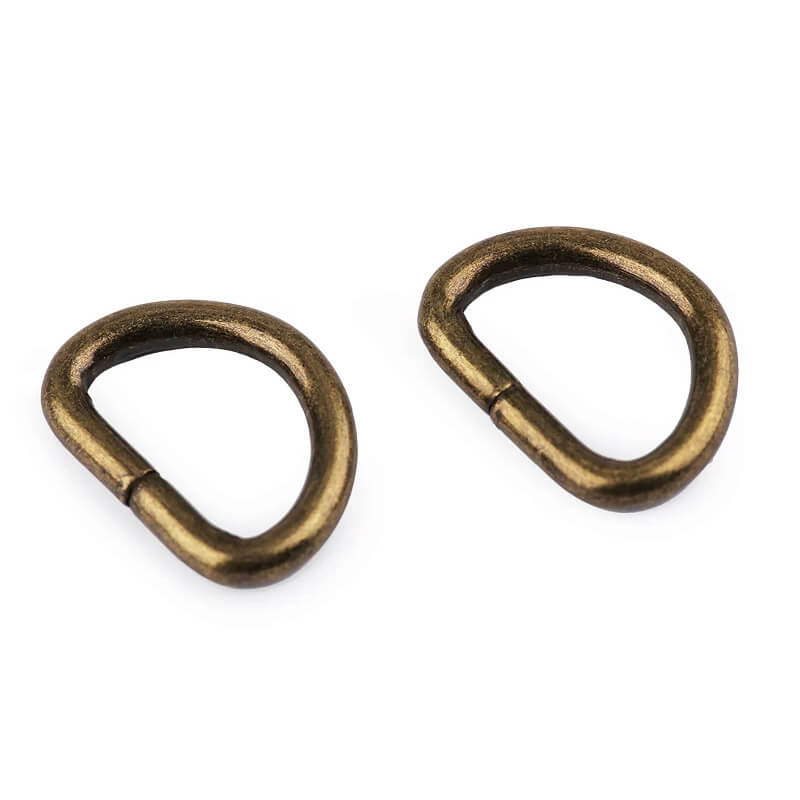 Metal D-ring 16x21mm | 15mm 750707