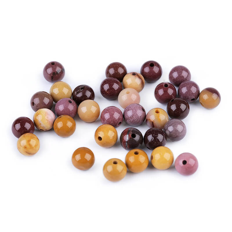 Jašma dabīgā akmens pērle Ø6mm | Ø8mm