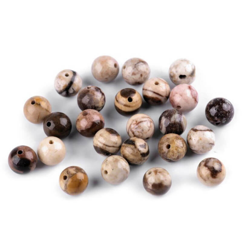 Dabīgā akmens pēle Jašma Ø8mm 340055